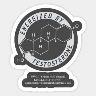 Testosterone Sticker